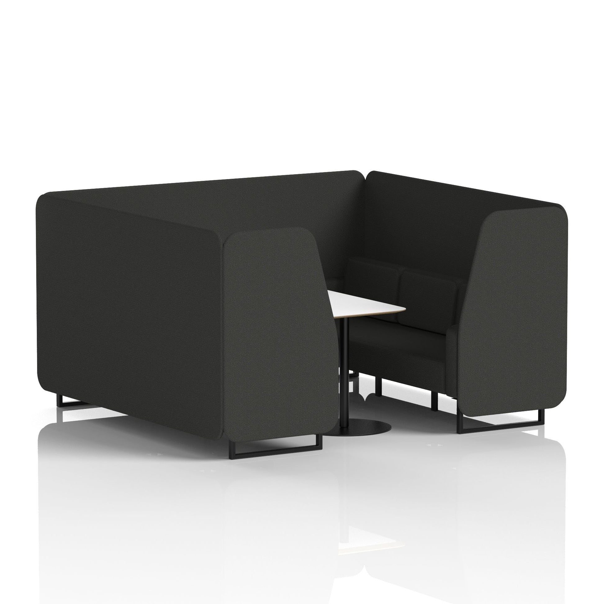 Brixworth Booth With White Table In Single Tone