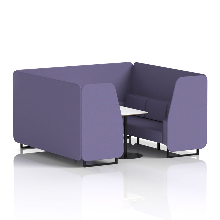 Brixworth Booth With White Table In Single Tone