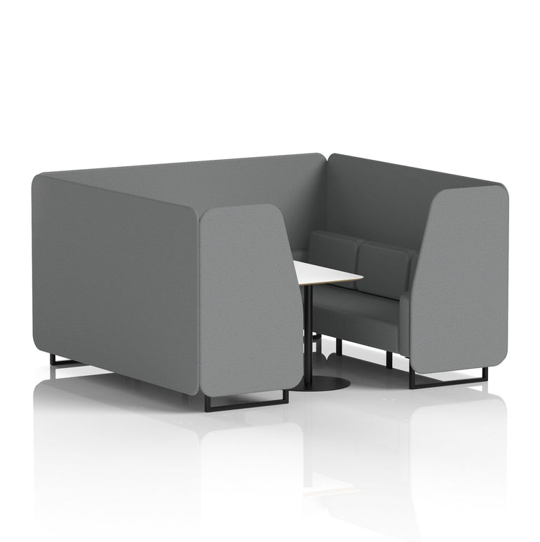 Brixworth Booth With White Table In Single Tone