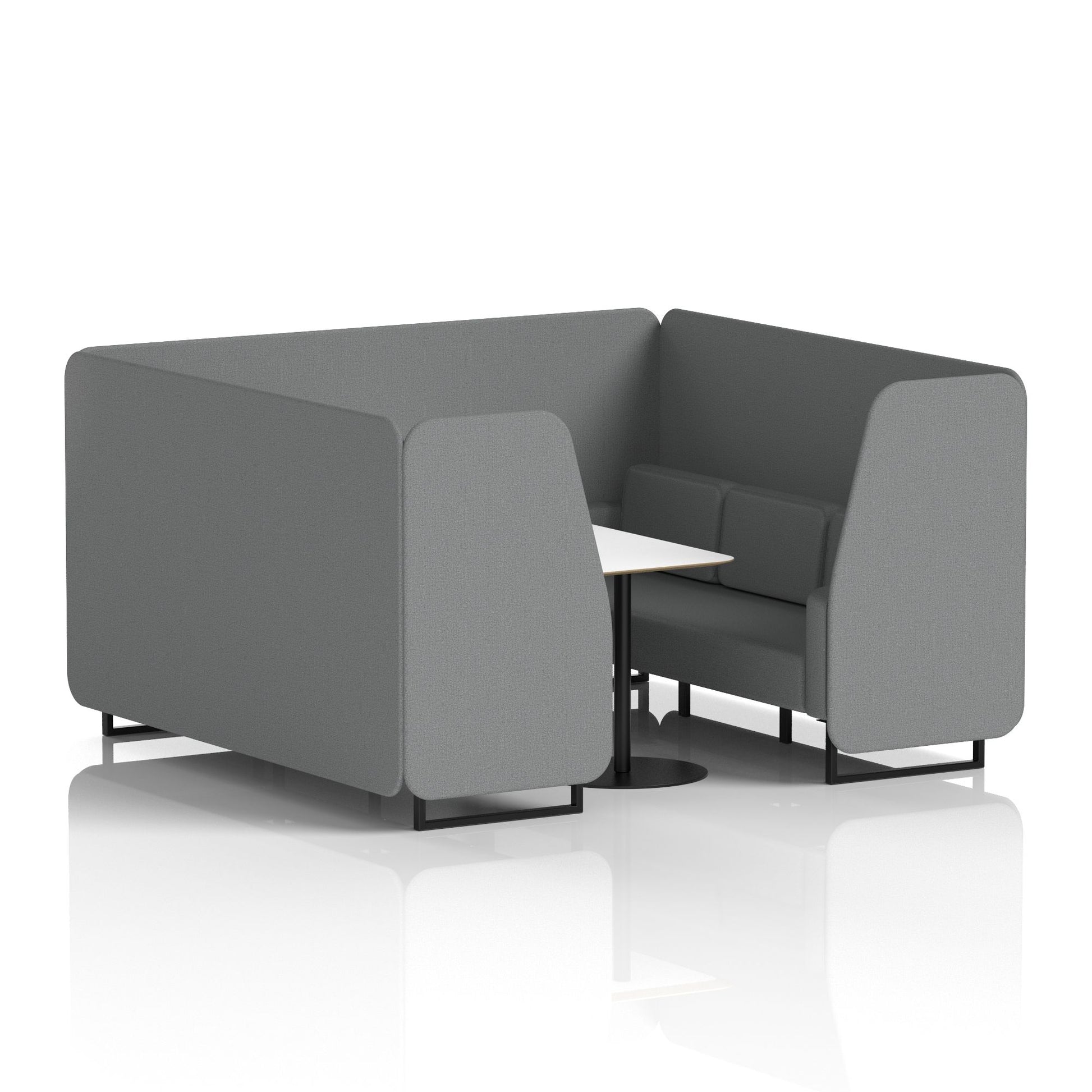 Brixworth Booth With White Table In Single Tone