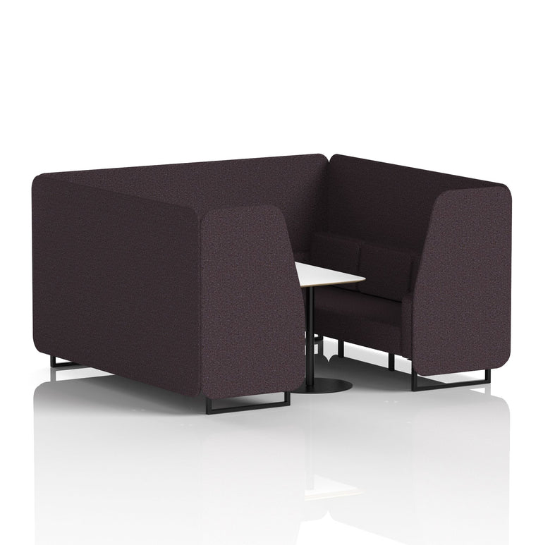 Brixworth Booth With White Table In Single Tone