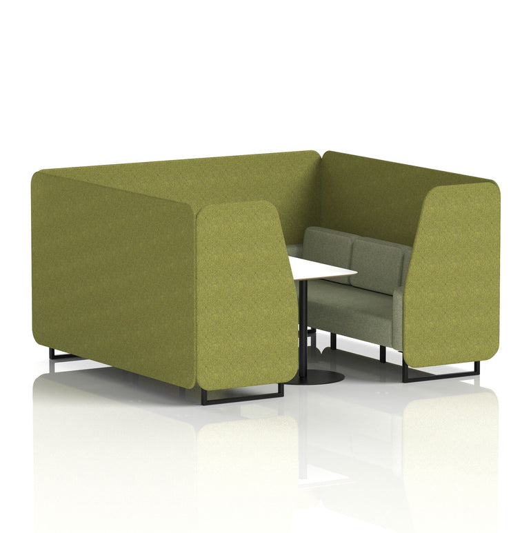 Brixworth Booth With White Table In Two Tone