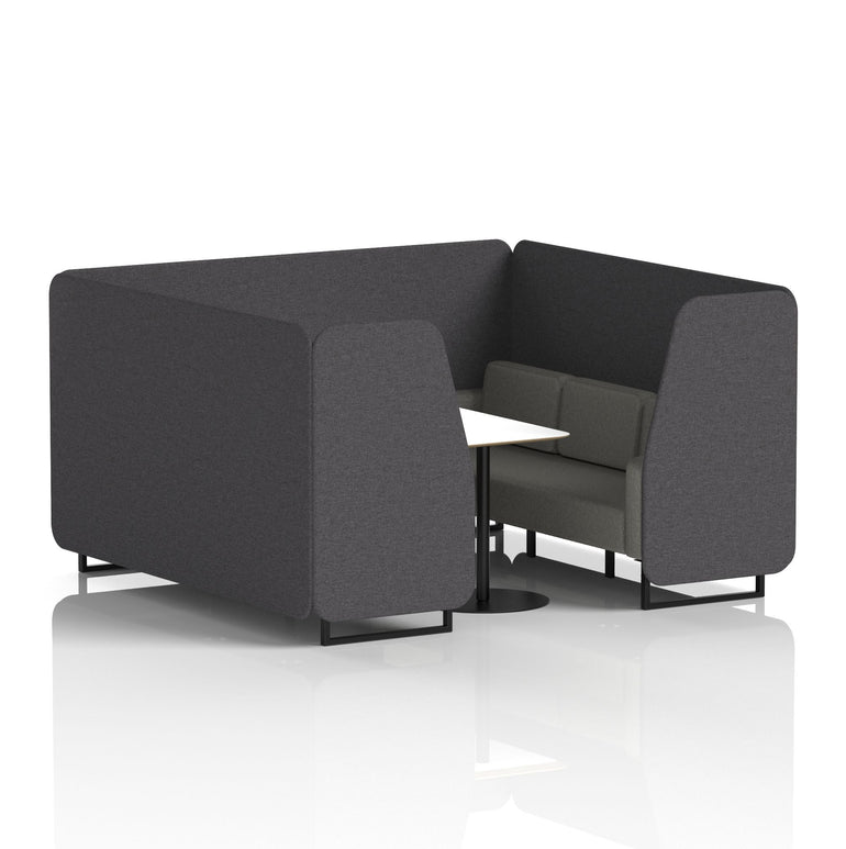 Brixworth Booth With White Table In Two Tone