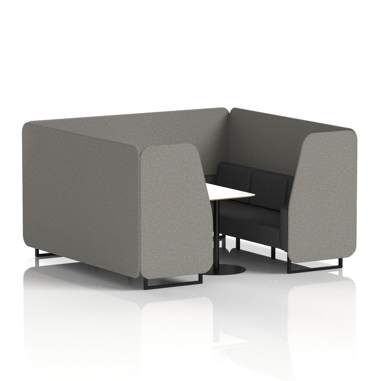 Brixworth Booth With White Table In Two Tone