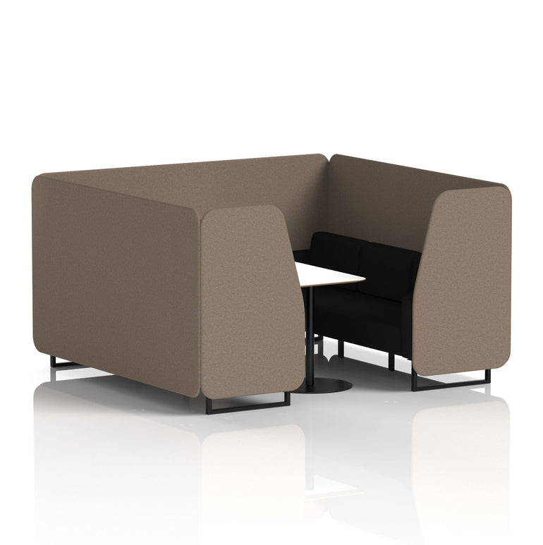 Brixworth Booth With White Table In Two Tone