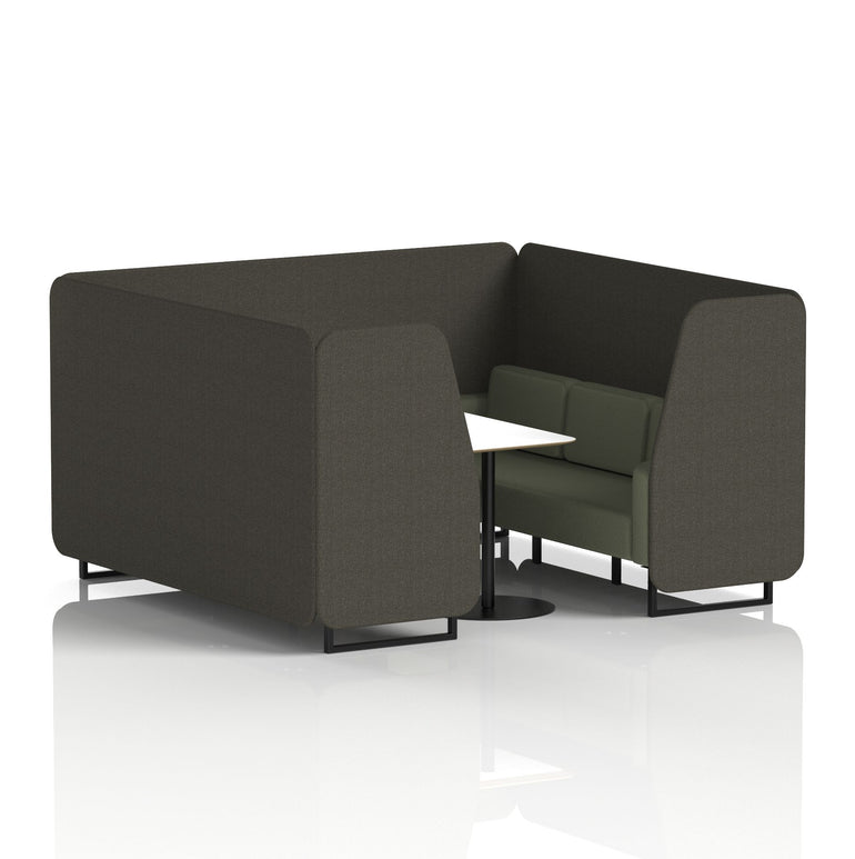 Brixworth Booth With White Table In Two Tone