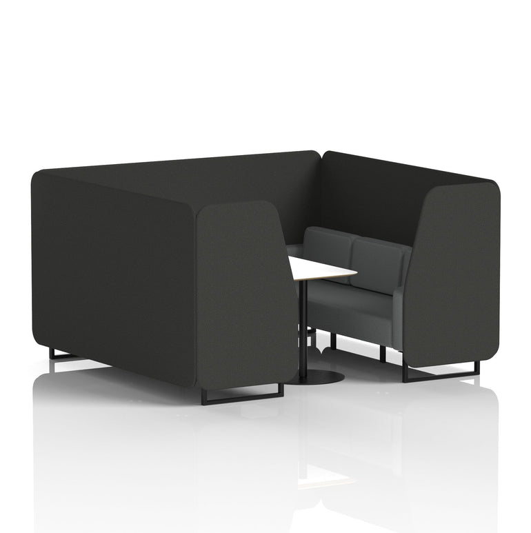 Brixworth Booth With White Table In Two Tone
