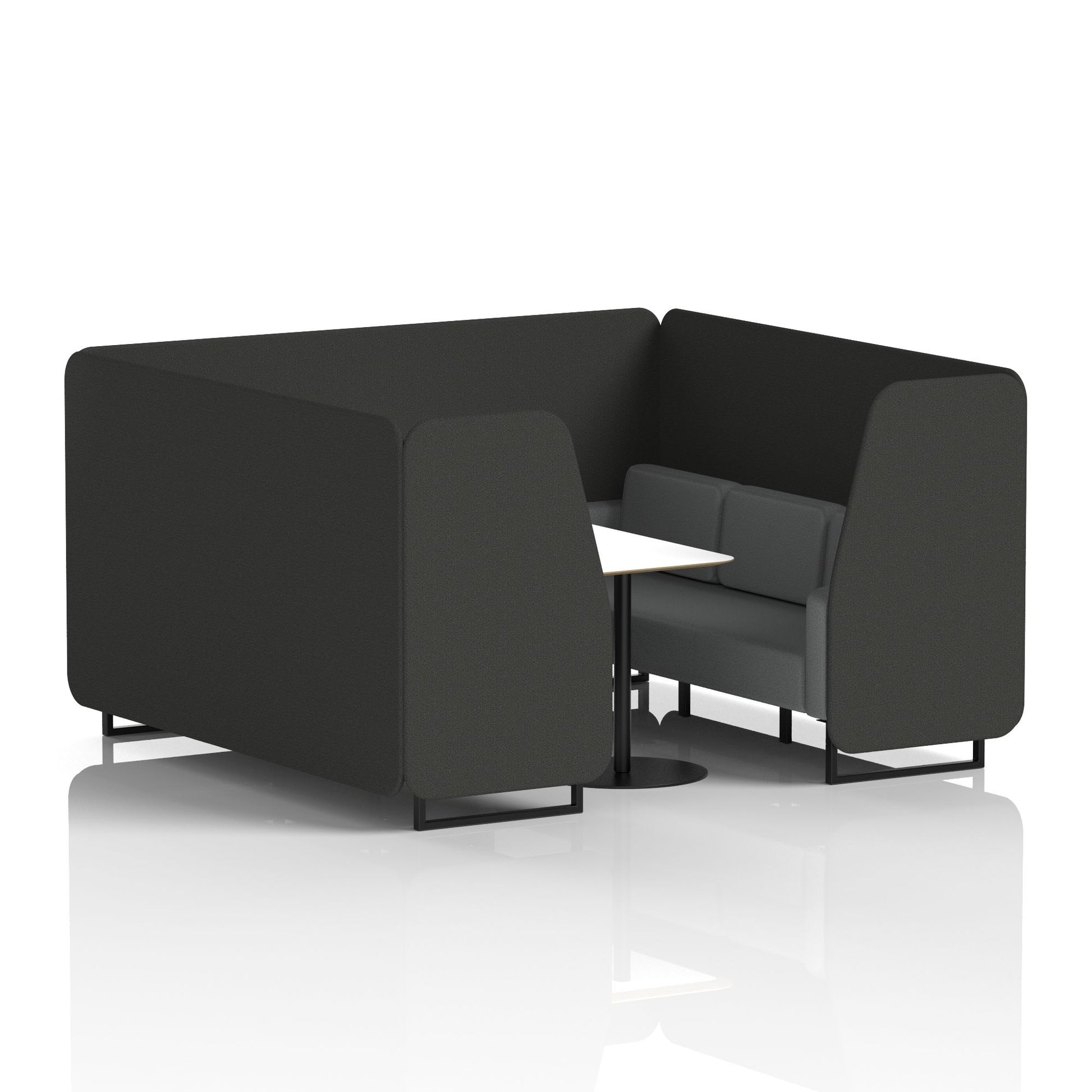 Brixworth Booth With White Table In Two Tone