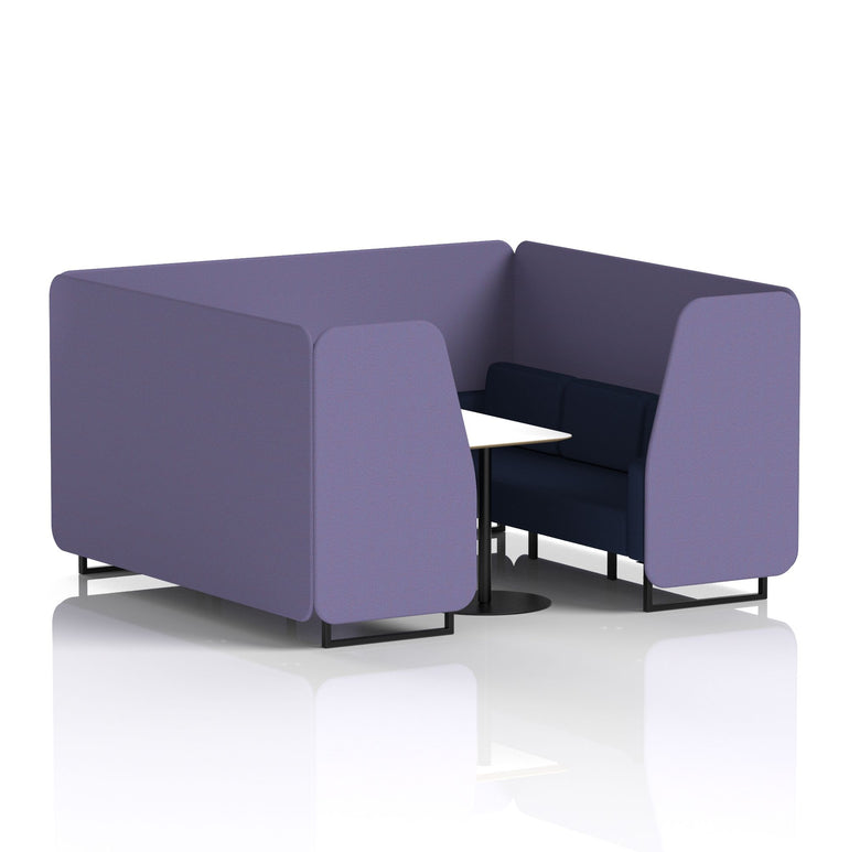 Brixworth Booth With White Table In Two Tone
