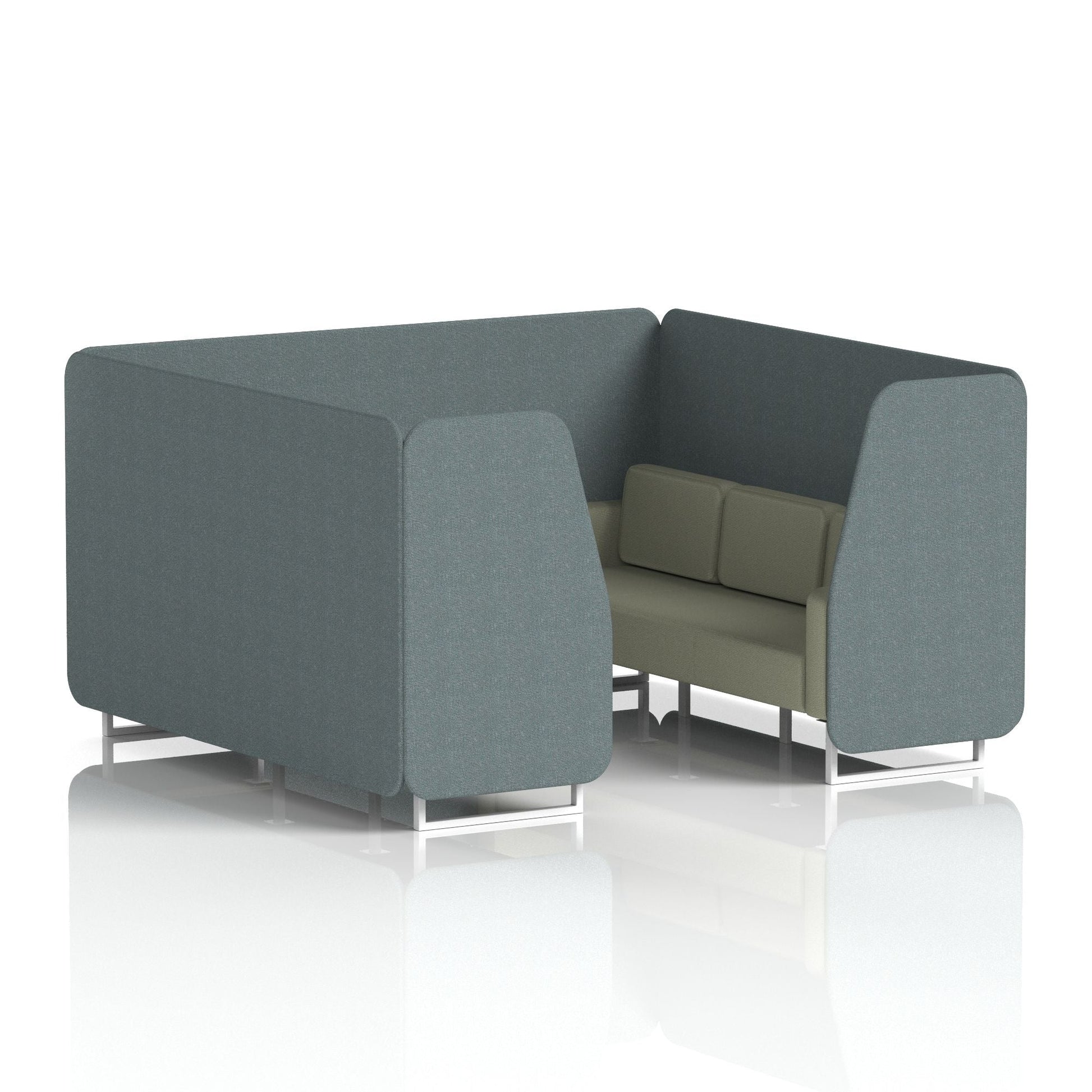 Brixworth Booth in Two Tone