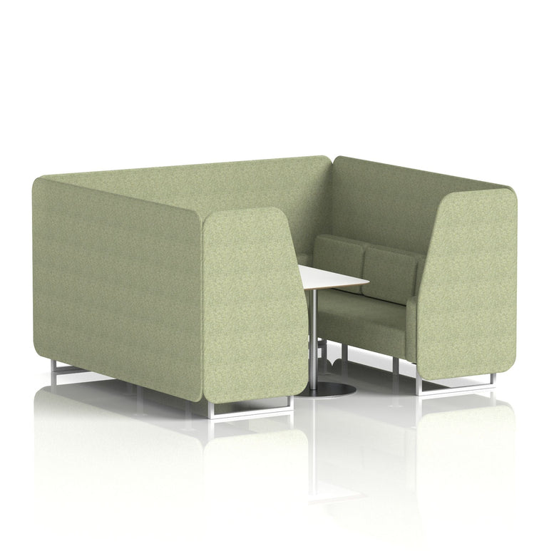 Brixworth Booth With White Table In Single Tone
