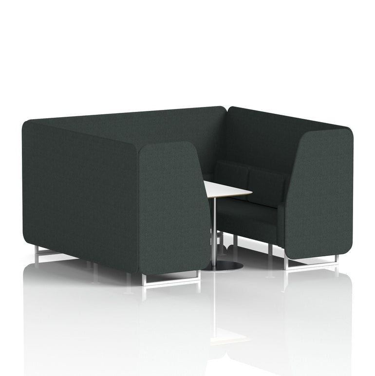 Brixworth Booth With White Table In Single Tone
