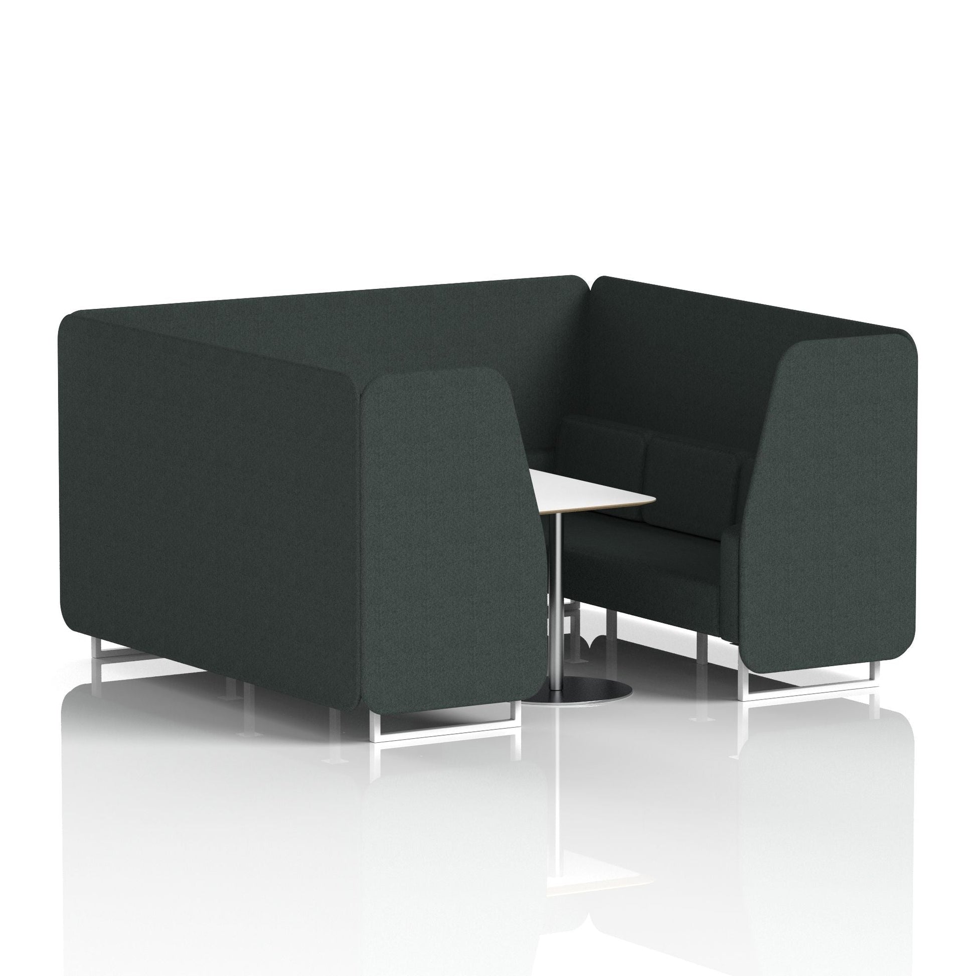 Brixworth Booth With White Table In Single Tone