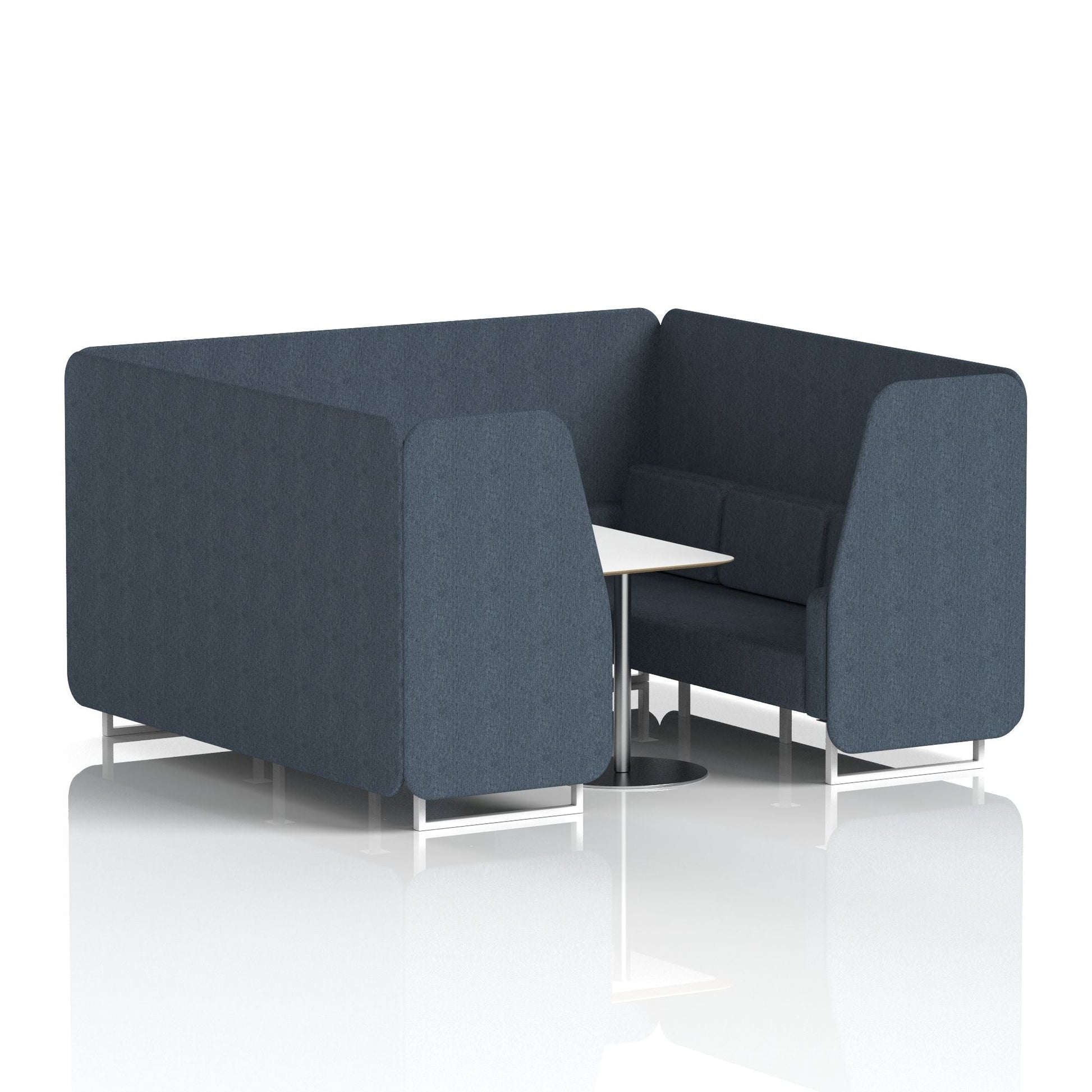Brixworth Booth With White Table In Single Tone