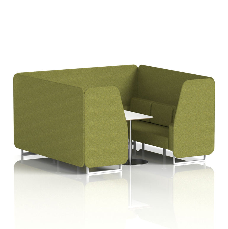 Brixworth Booth With White Table In Single Tone