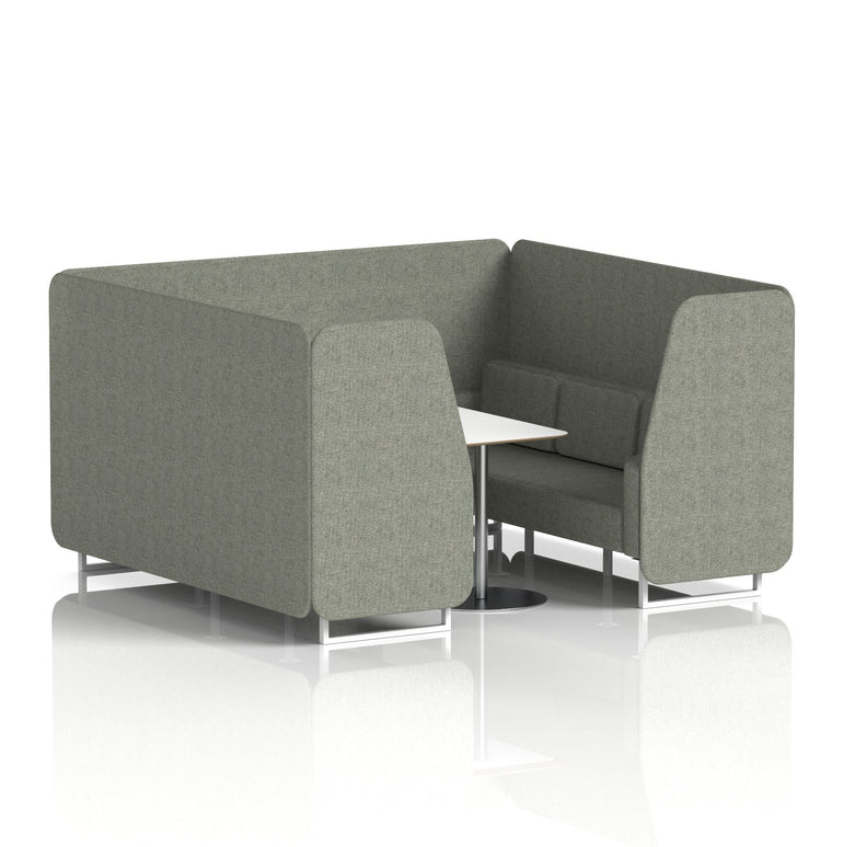 Brixworth Booth With White Table In Single Tone