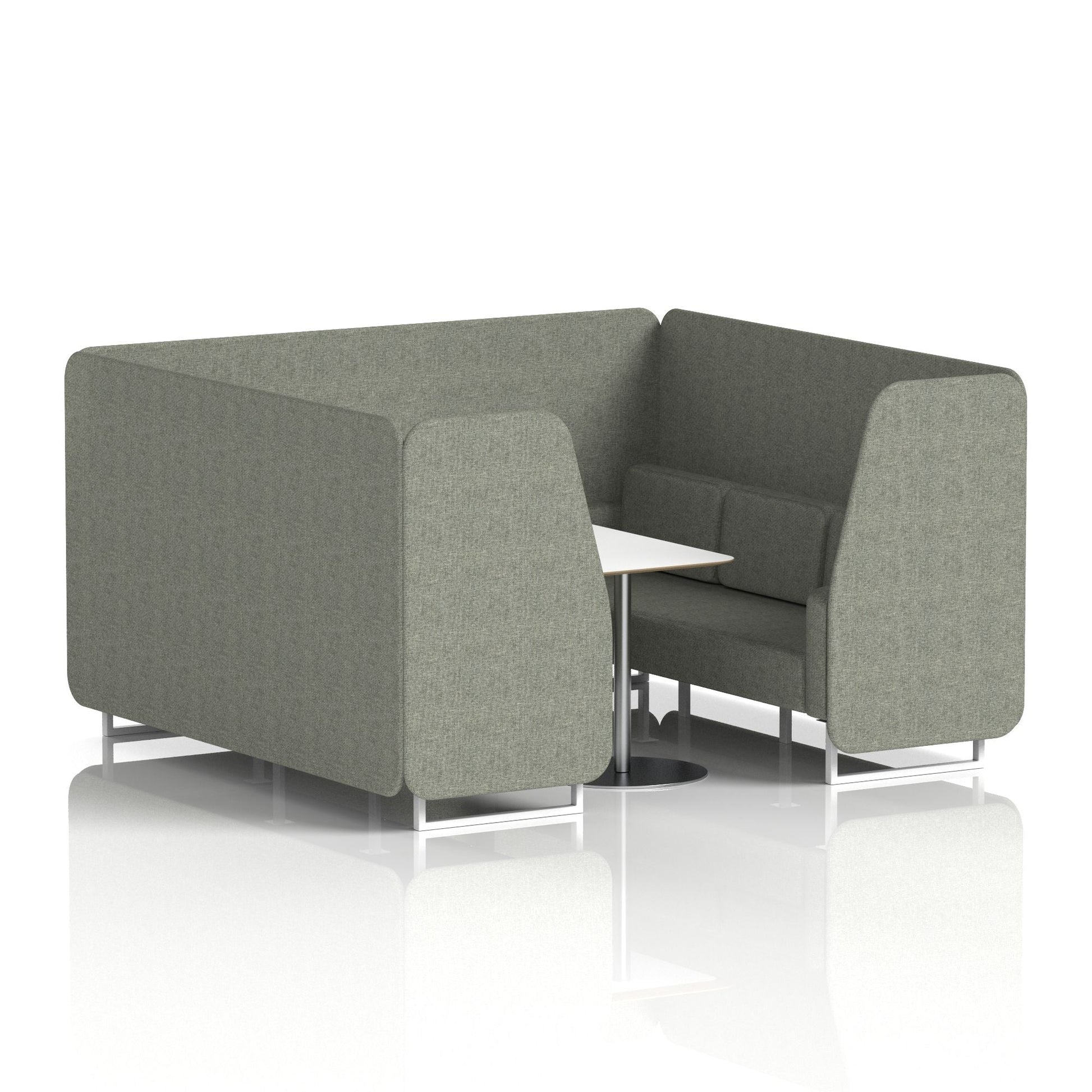 Brixworth Booth With White Table In Single Tone