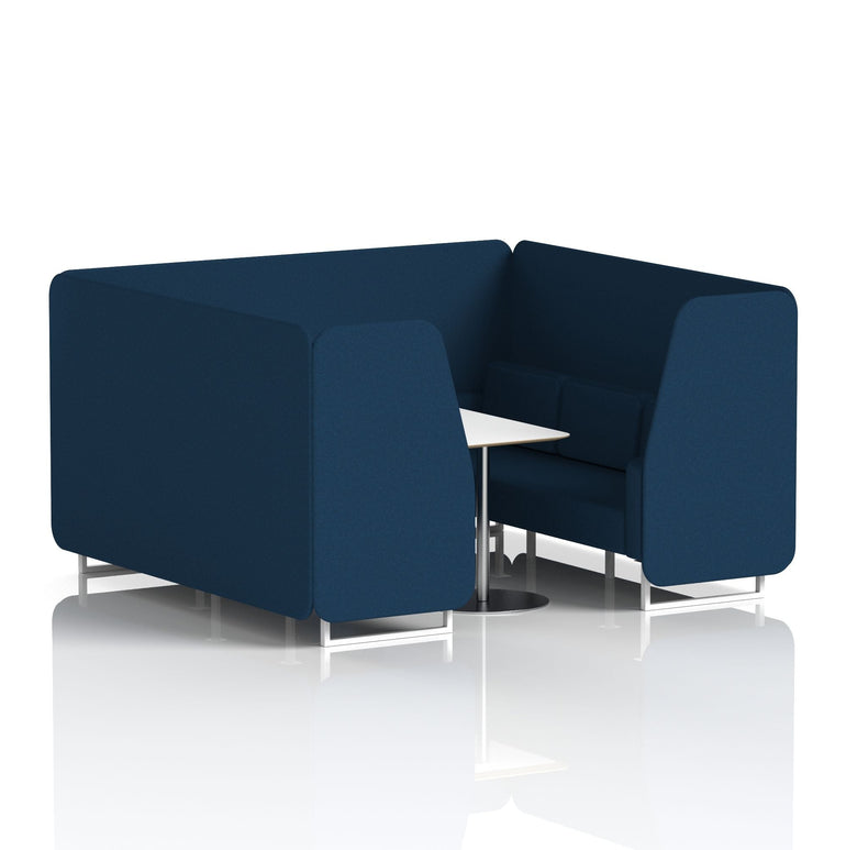 Brixworth Booth With White Table In Single Tone