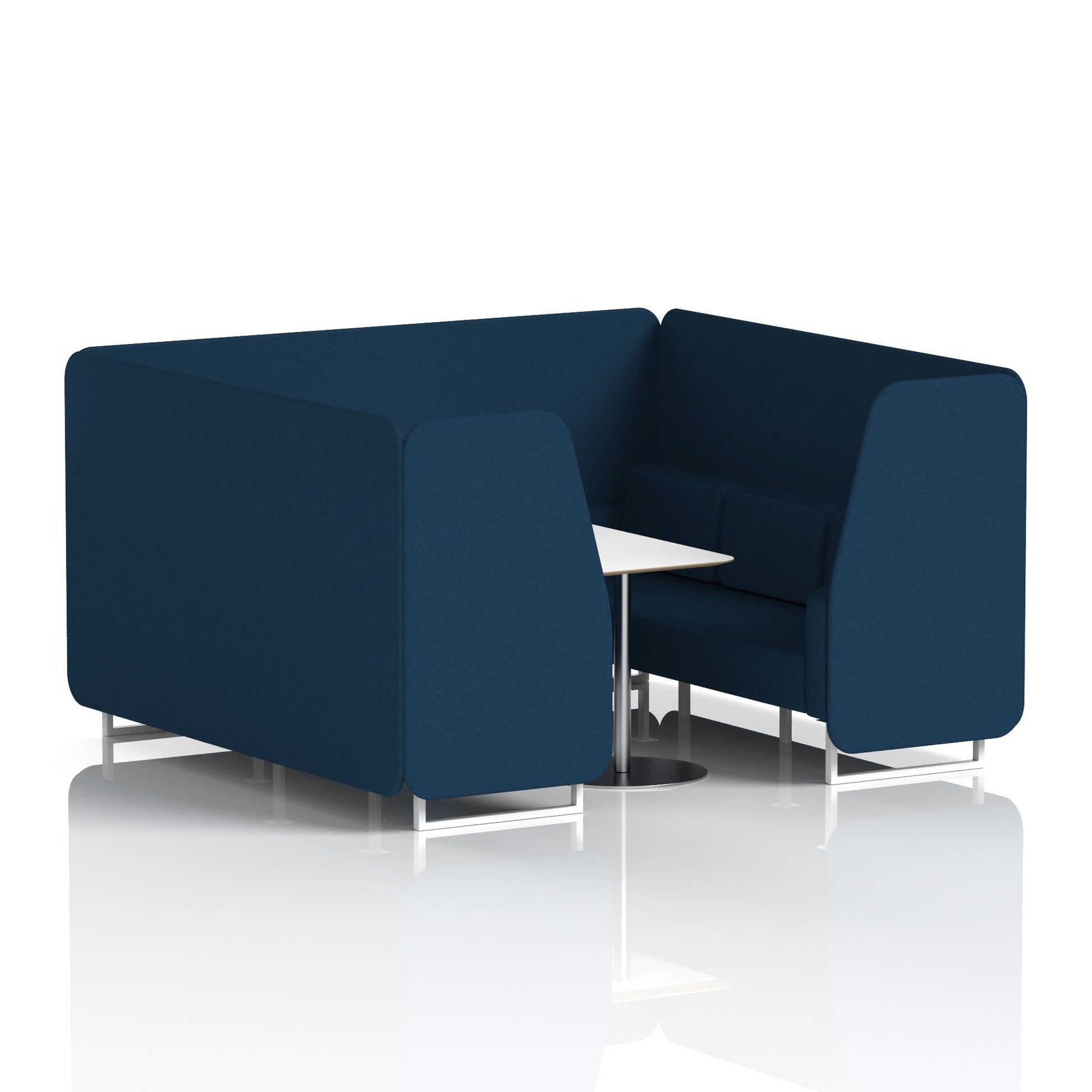 Brixworth Booth With White Table In Single Tone