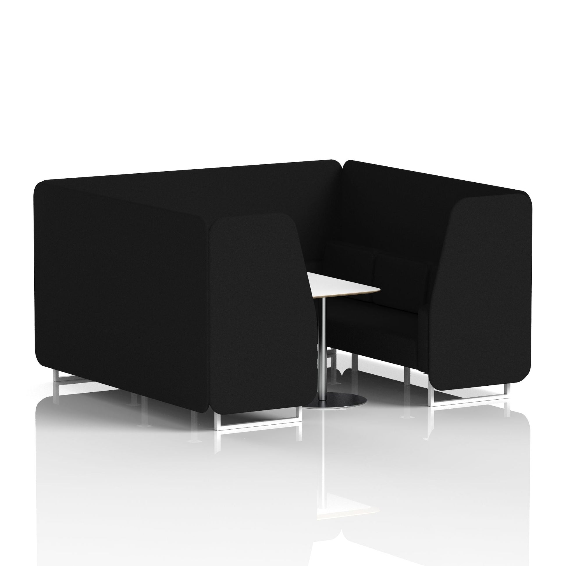 Brixworth Booth With White Table In Single Tone
