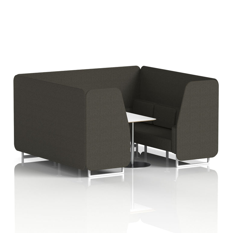 Brixworth Booth With White Table In Single Tone