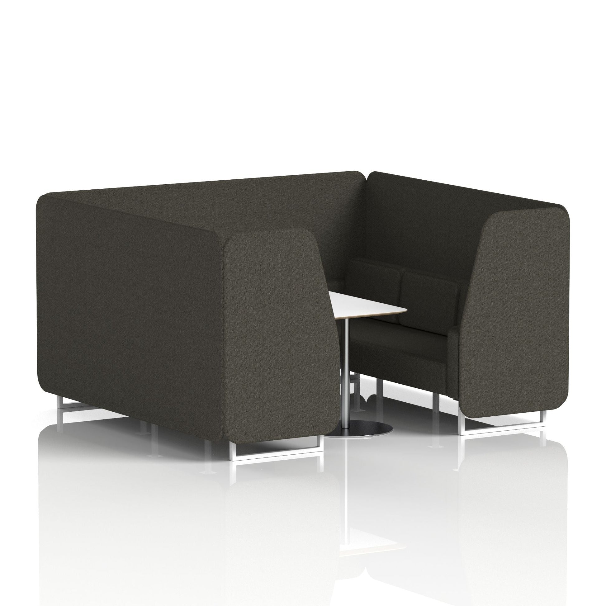 Brixworth Booth With White Table In Single Tone