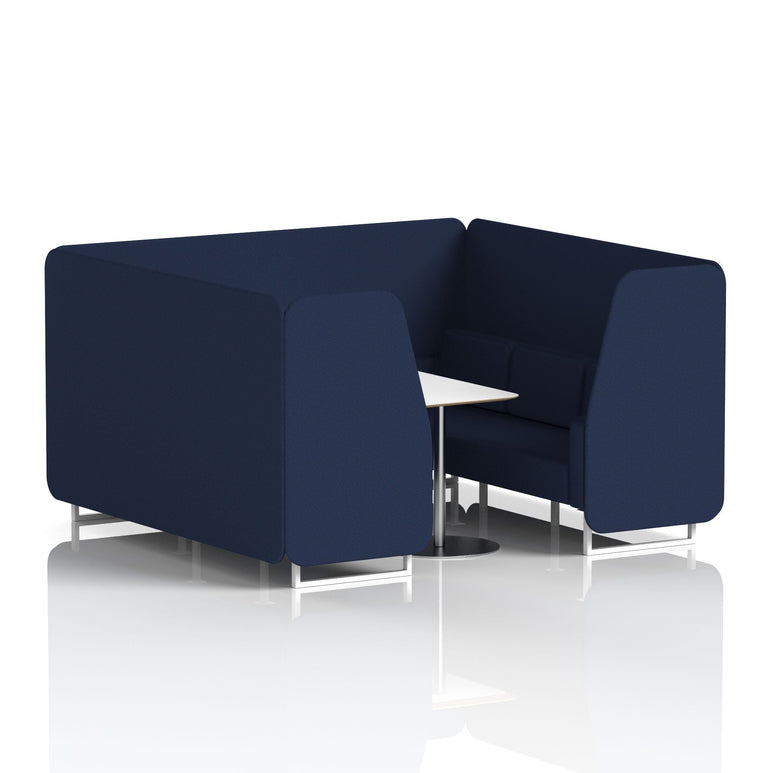 Brixworth Booth With White Table In Single Tone