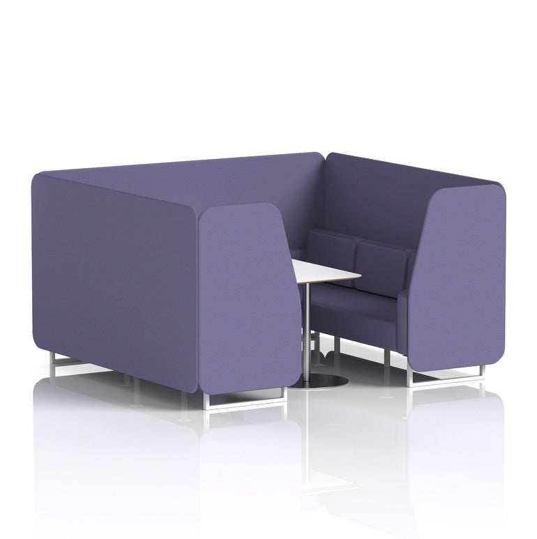 Brixworth Booth With White Table In Single Tone