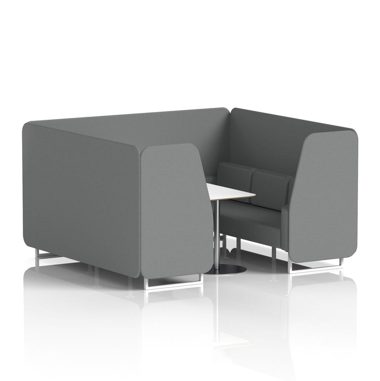 Brixworth Booth With White Table In Single Tone