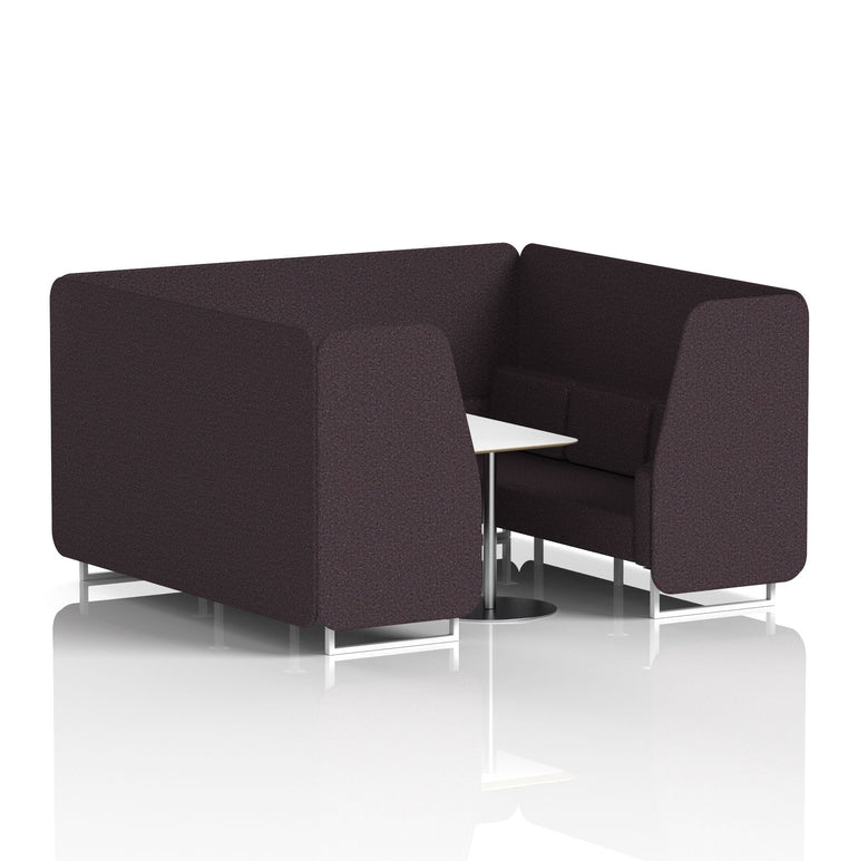 Brixworth Booth With White Table In Single Tone