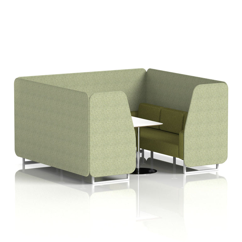 Brixworth Booth With White Table In Two Tone