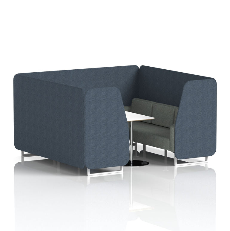 Brixworth Booth With White Table In Two Tone