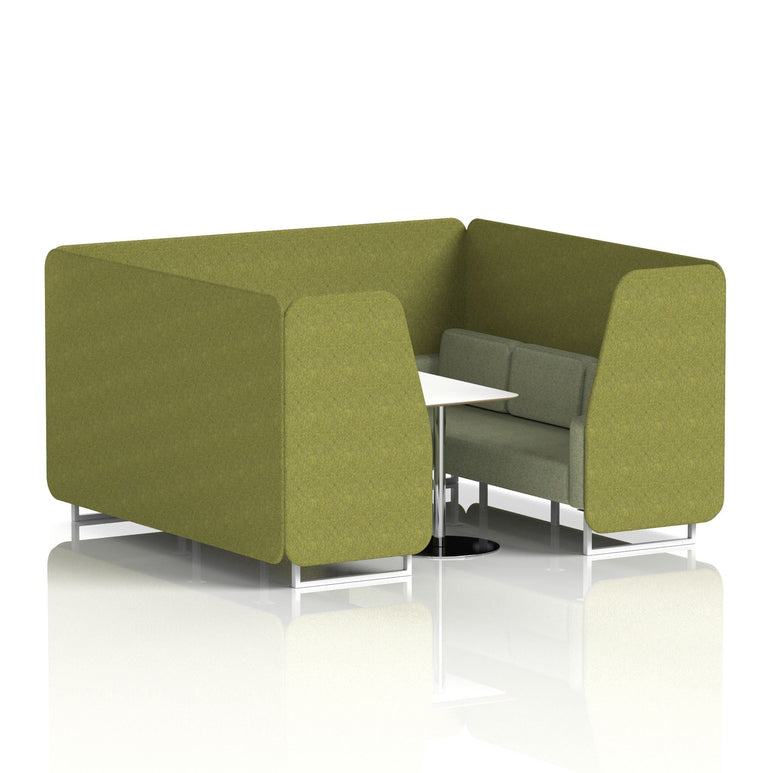 Brixworth Booth With White Table In Two Tone
