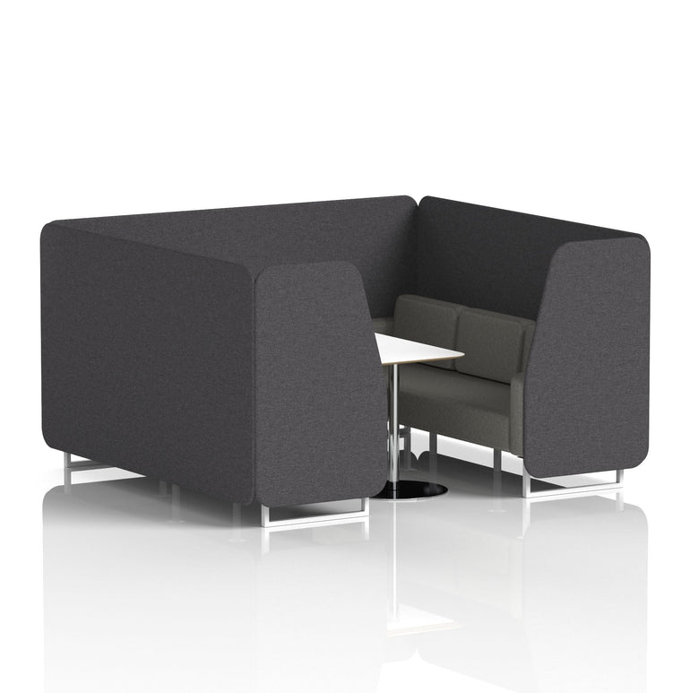 Brixworth Booth With White Table In Two Tone