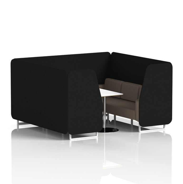 Brixworth Booth With White Table In Two Tone