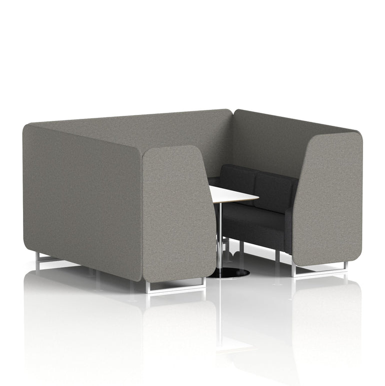 Brixworth Booth With White Table In Two Tone