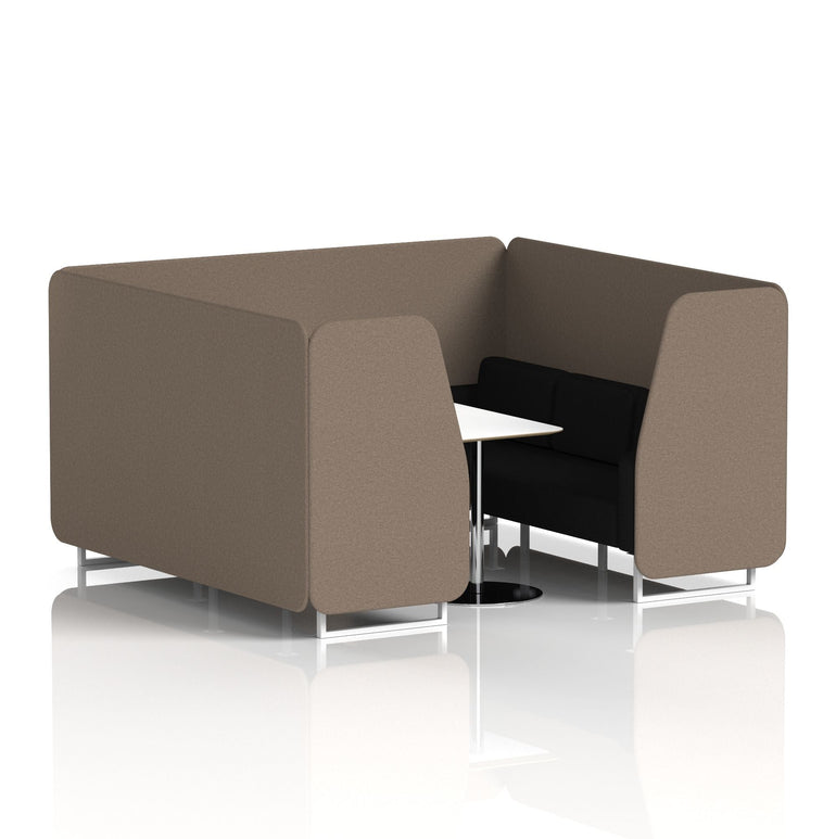Brixworth Booth With White Table In Two Tone
