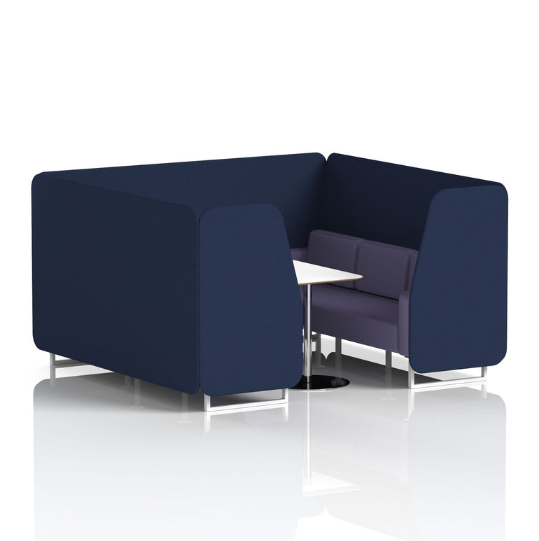 Brixworth Booth With White Table In Two Tone
