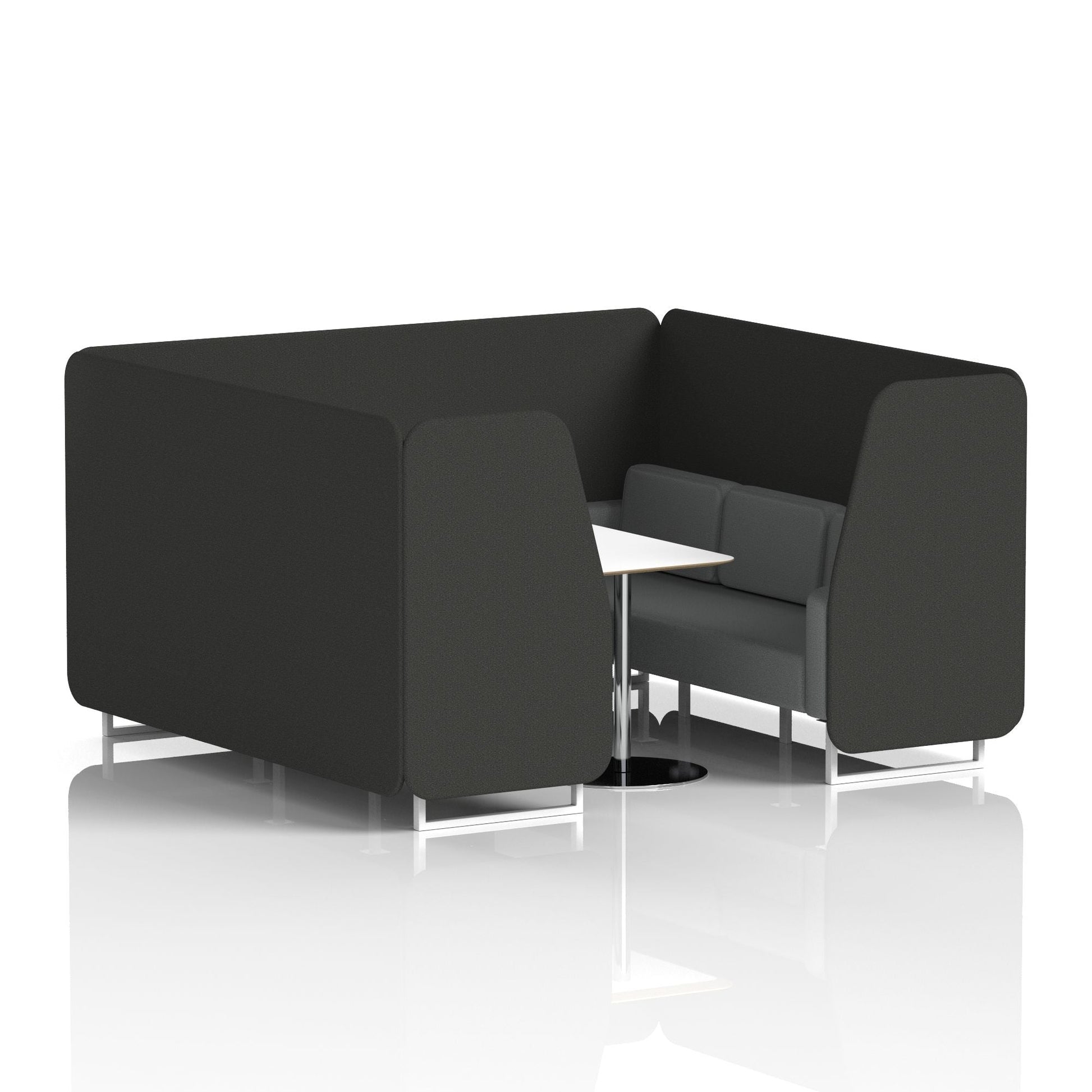 Brixworth Booth With White Table In Two Tone