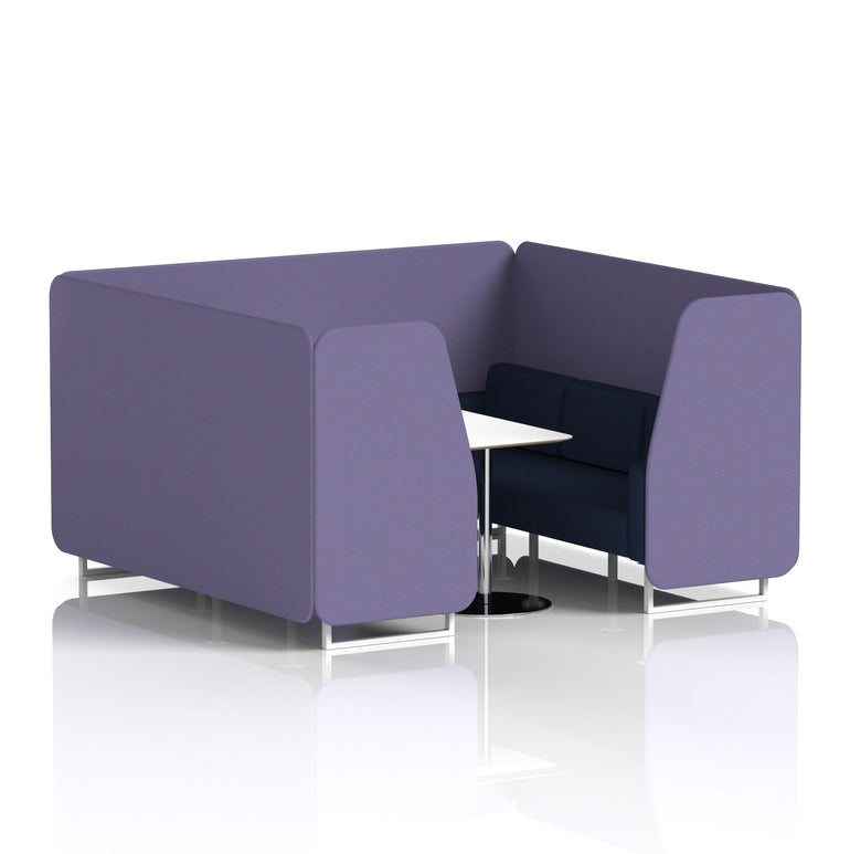 Brixworth Booth With White Table In Two Tone