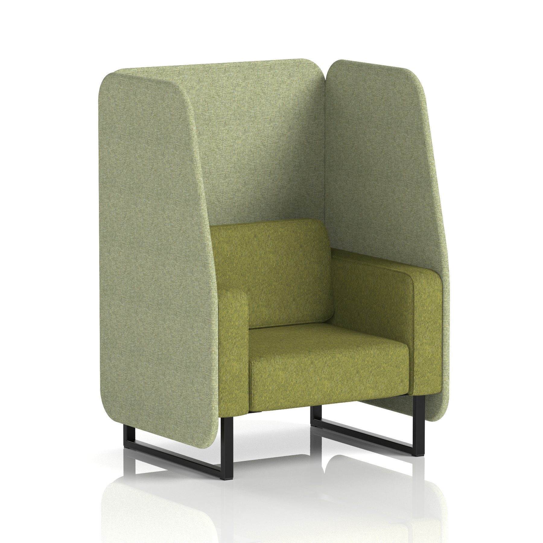 Brixworth Open Booth in Two Tone