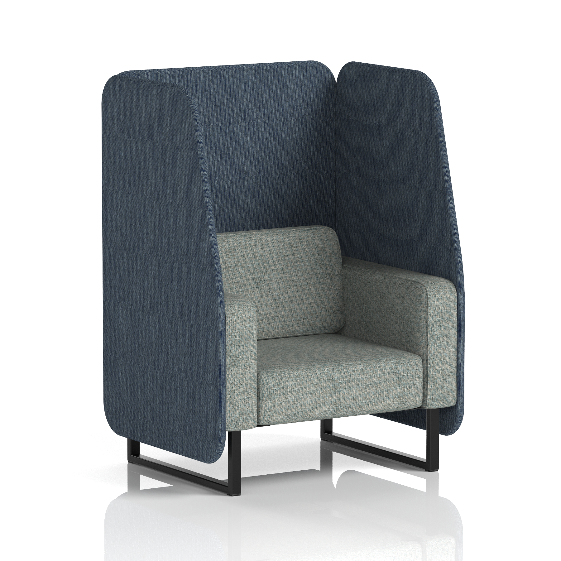 Brixworth Open Booth in Two Tone