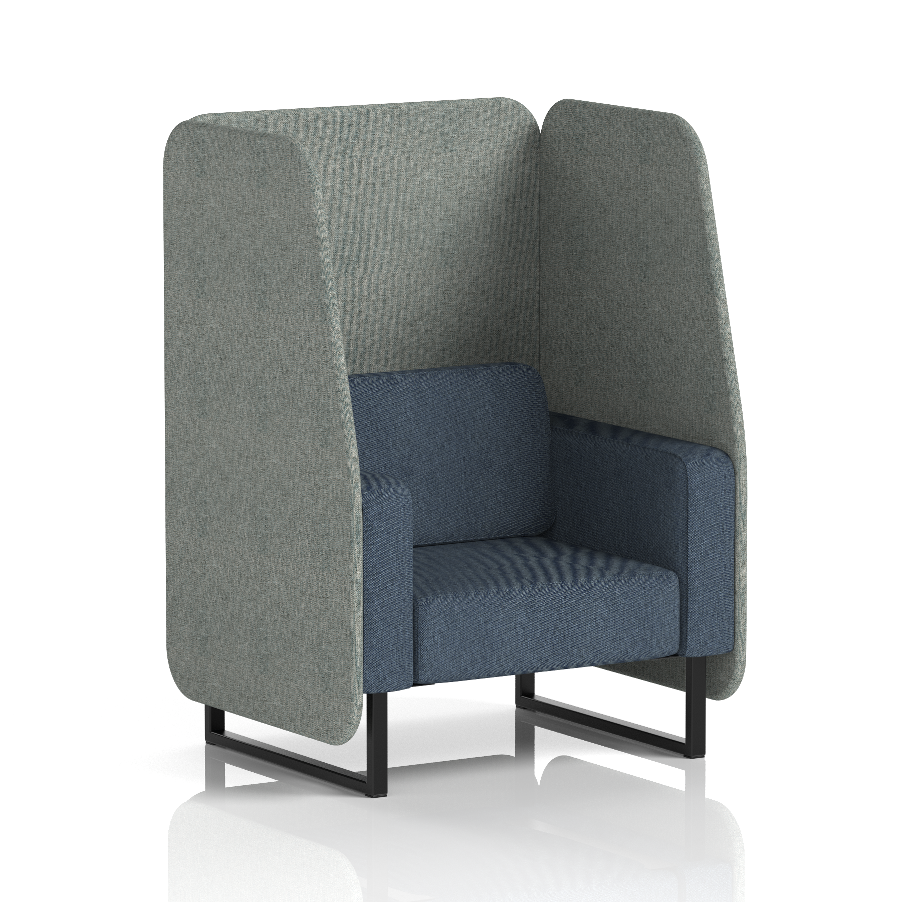 Brixworth Open Booth in Two Tone