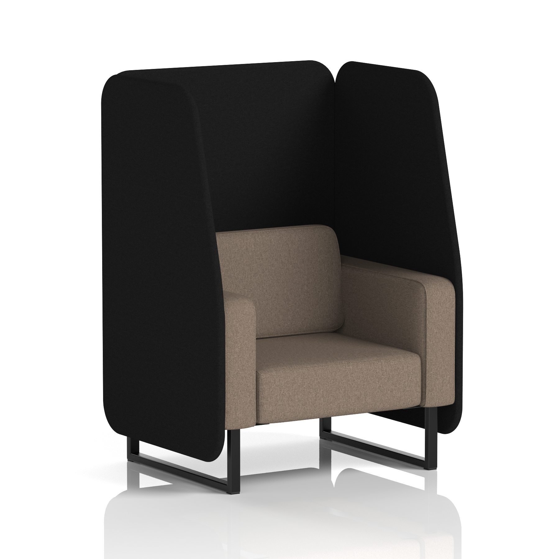 Brixworth Open Booth in Two Tone