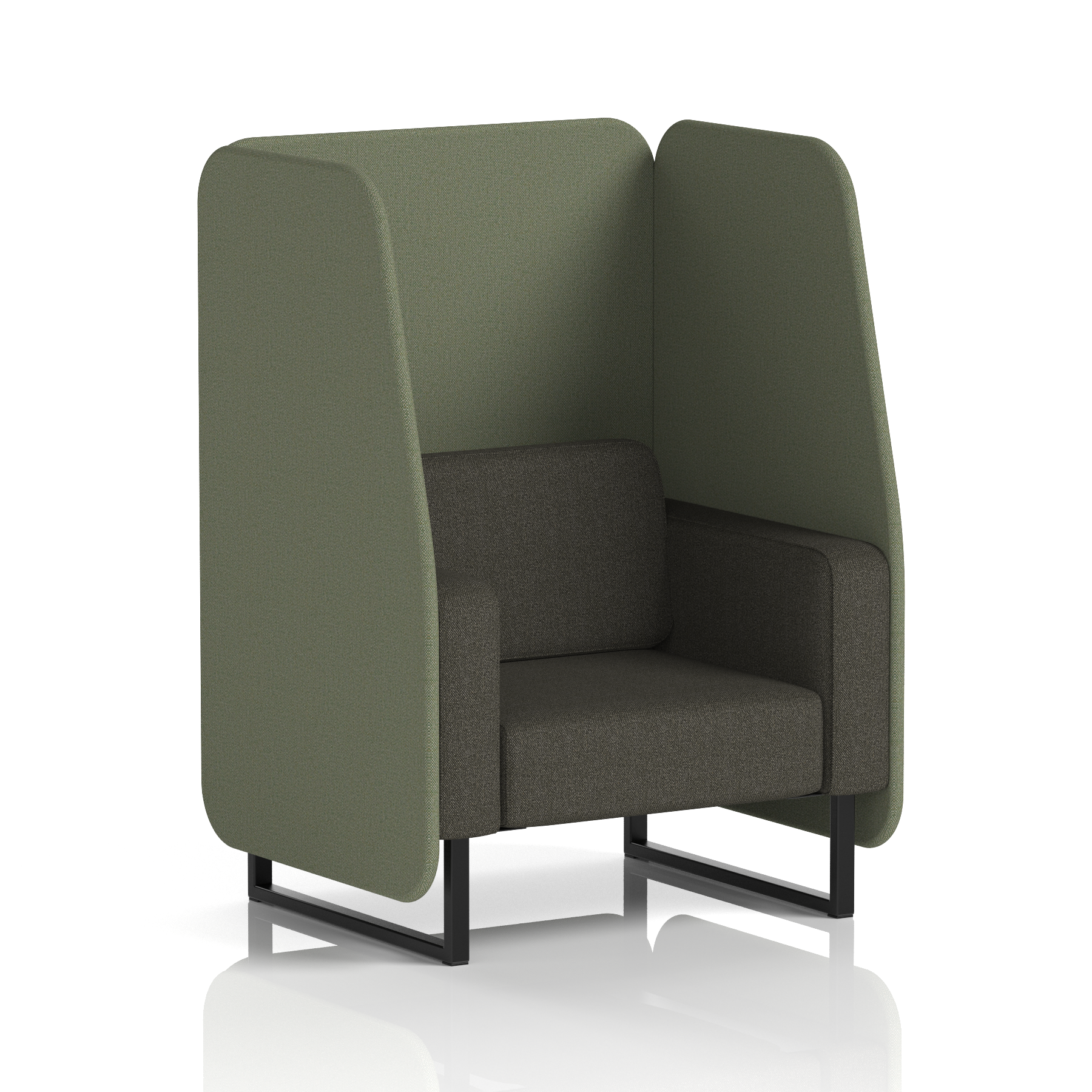 Brixworth Open Booth in Two Tone