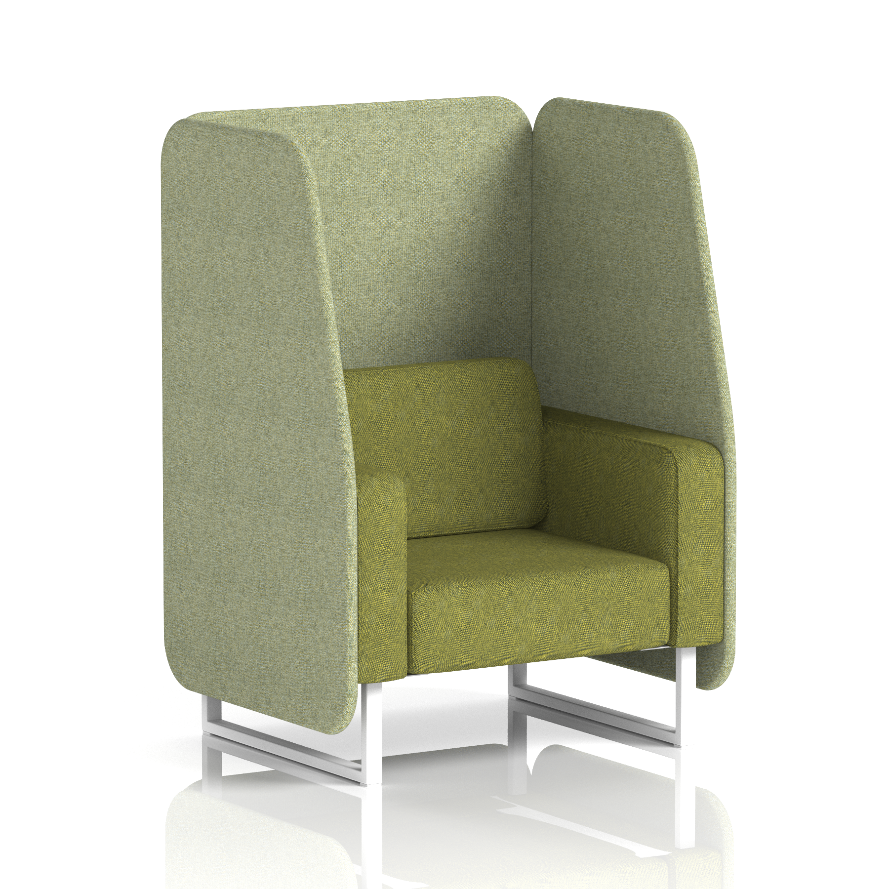 Brixworth Open Booth in Two Tone