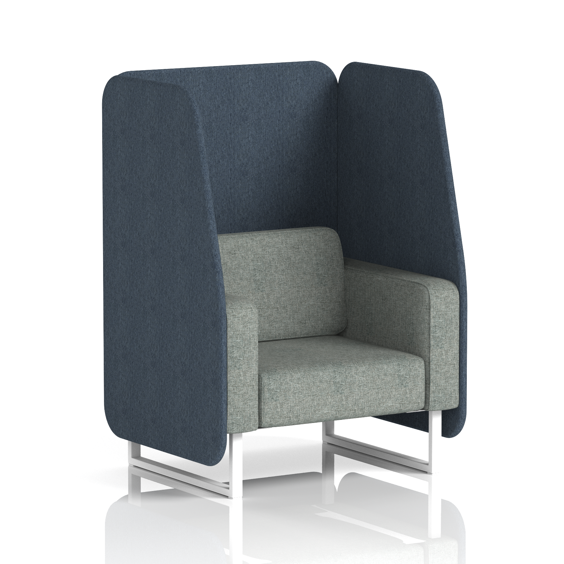 Brixworth Open Booth in Two Tone