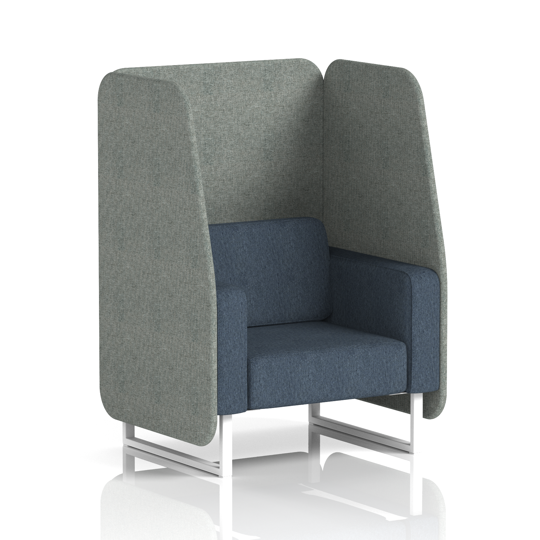 Brixworth Open Booth in Two Tone