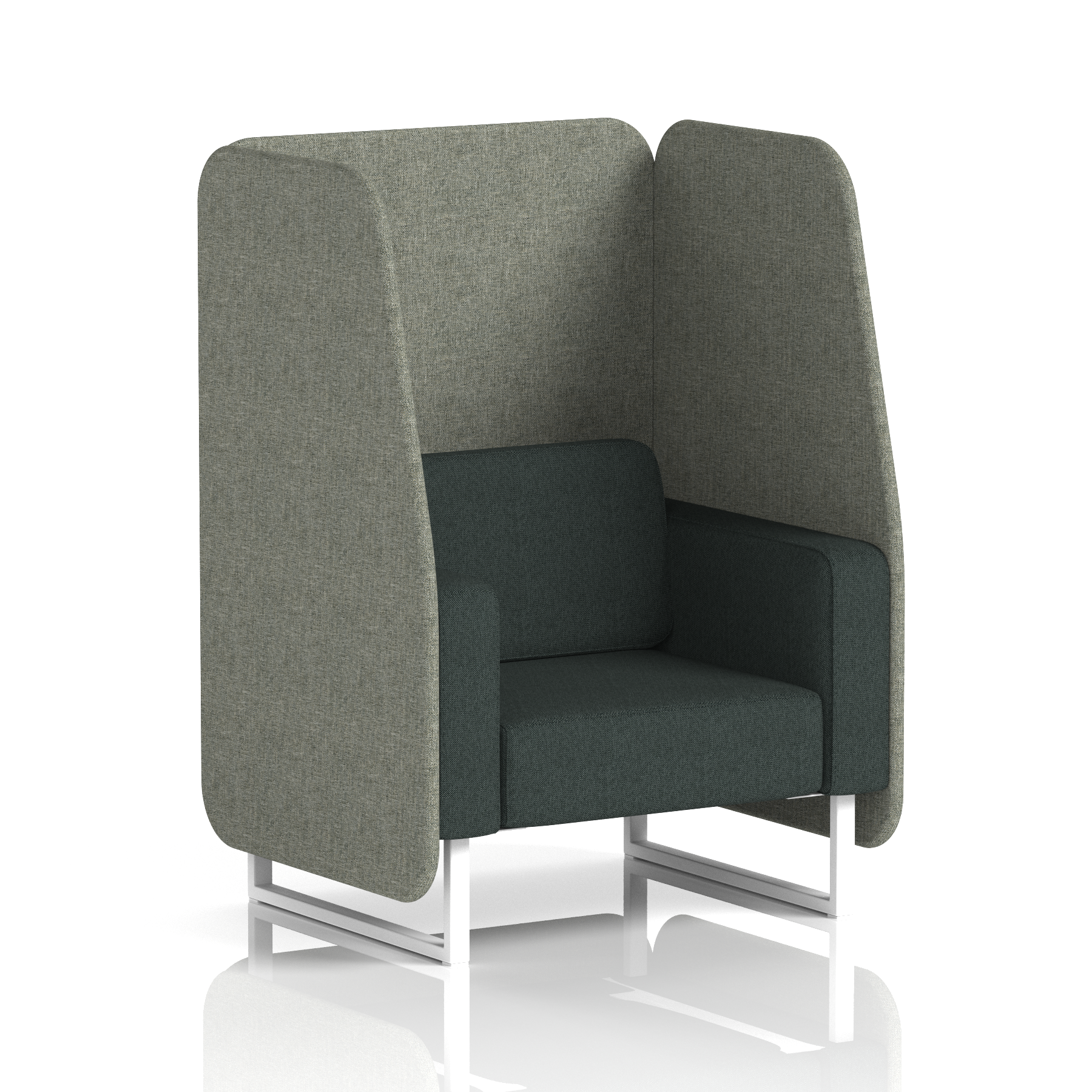 Brixworth Open Booth in Two Tone