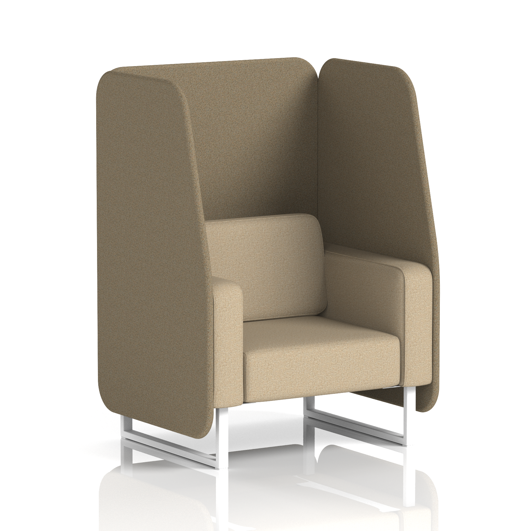 Brixworth Open Booth in Two Tone